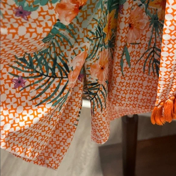 Cabana Life Floral Romper L NWT - Picture 4 of 8